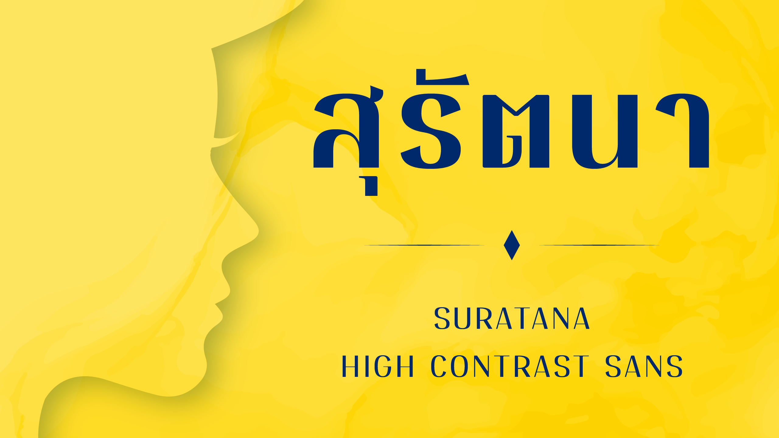 ตัวอย่างฟอนต์ สุรัตนา แซนส
