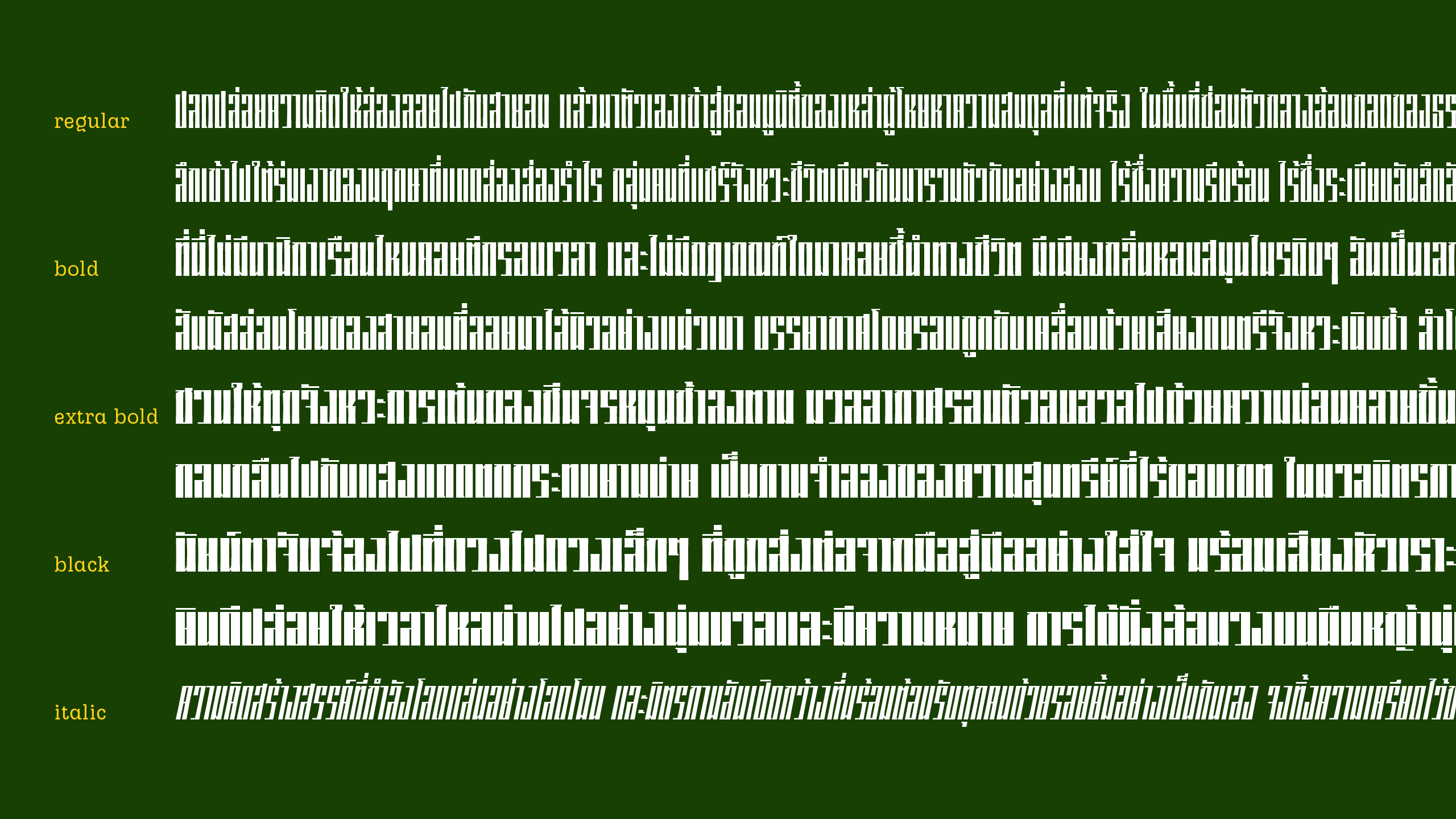 ตัวอย่างฟอนต์บ้อง | BONGG ภาพที่ 5