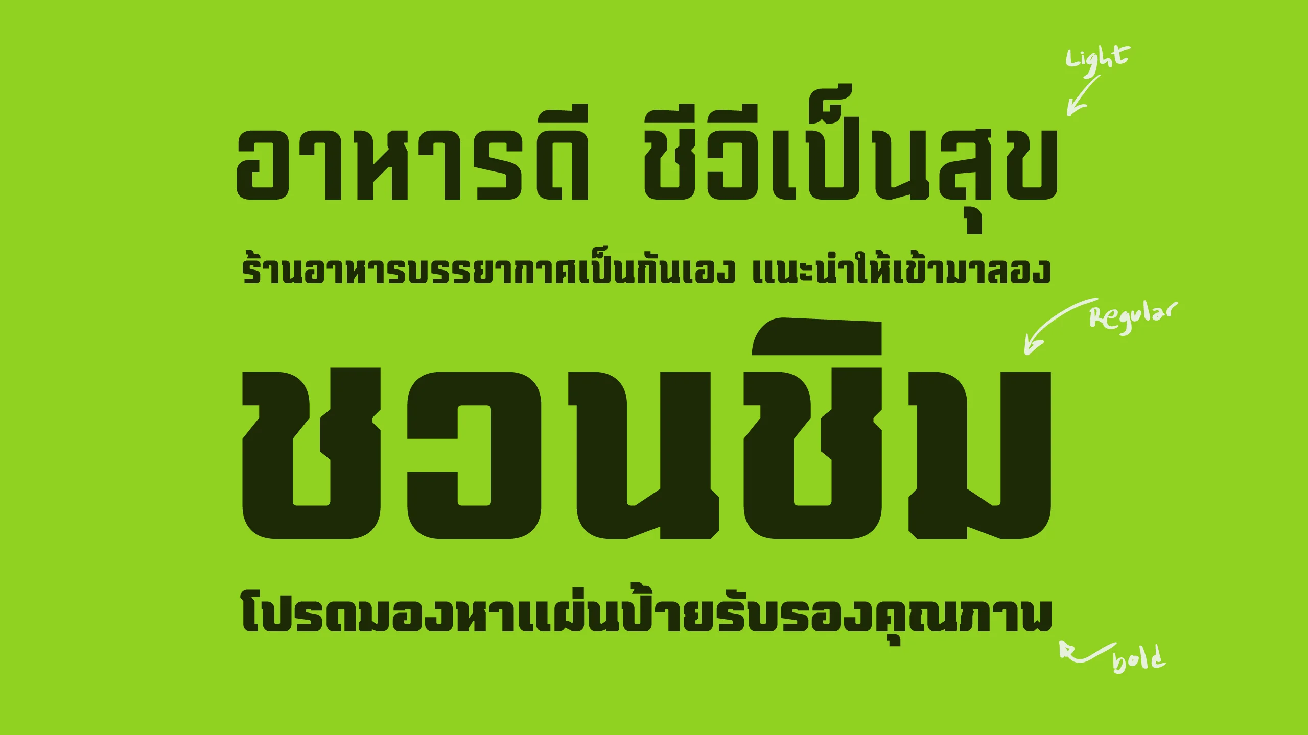 ตัวอย่างฟอนต์ชวนชิม | chuanchiim ภาพที่ 1