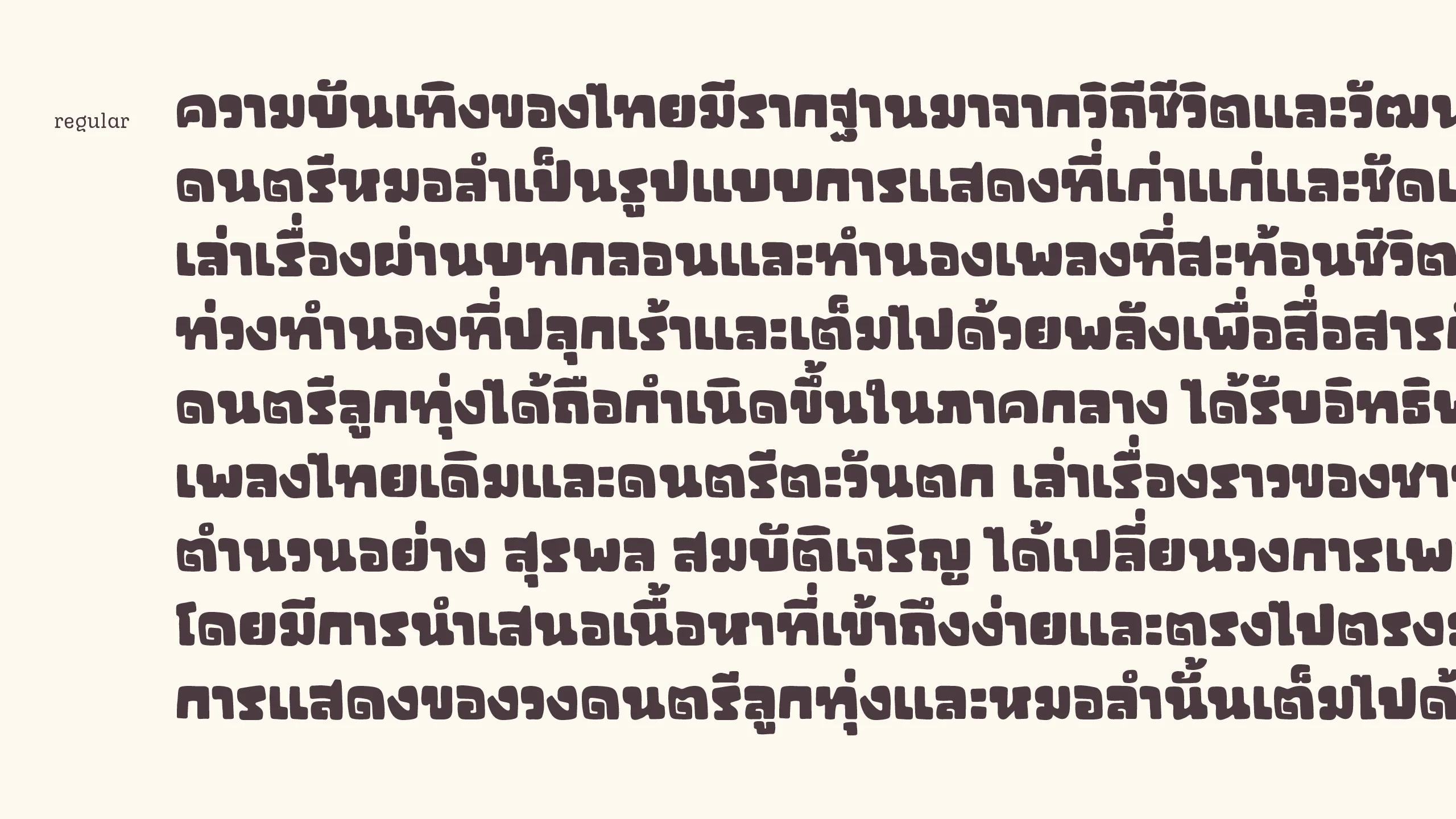 ตัวอย่างฟอนต์ดูลิง | DOOLYNX ภาพที่ 5