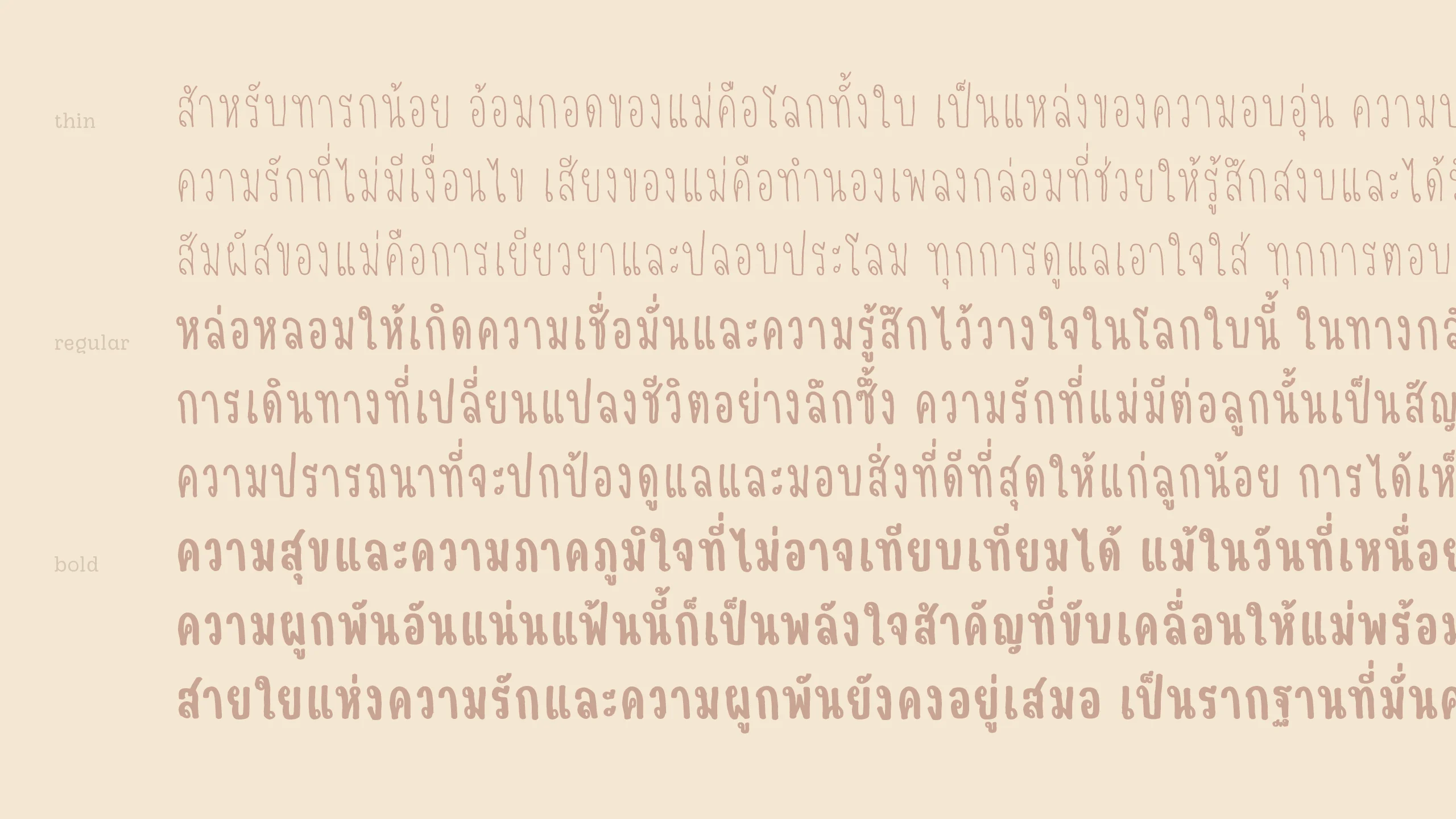 ตัวอย่างฟอนต์แม่โบว์ | MOMMY BOE ภาพที่ 6