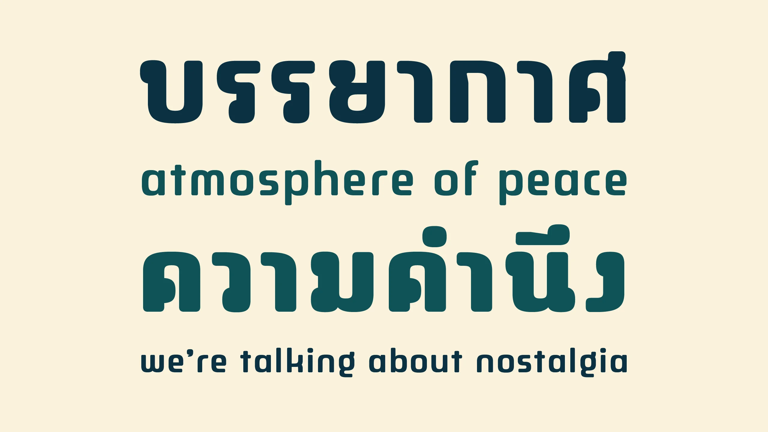 ตัวอย่างฟอนต์สุขสราญ | SUKSARANN ภาพที่ 1